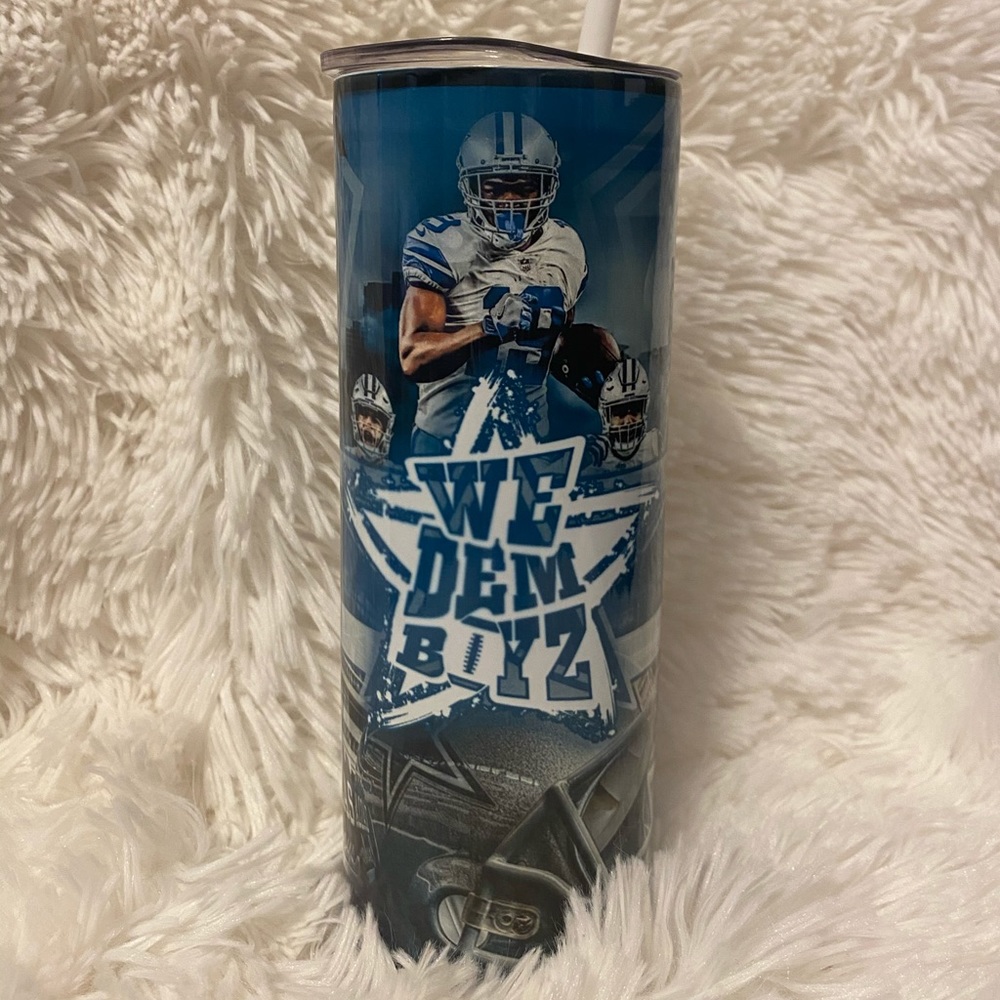 Custom sublimated tumbler